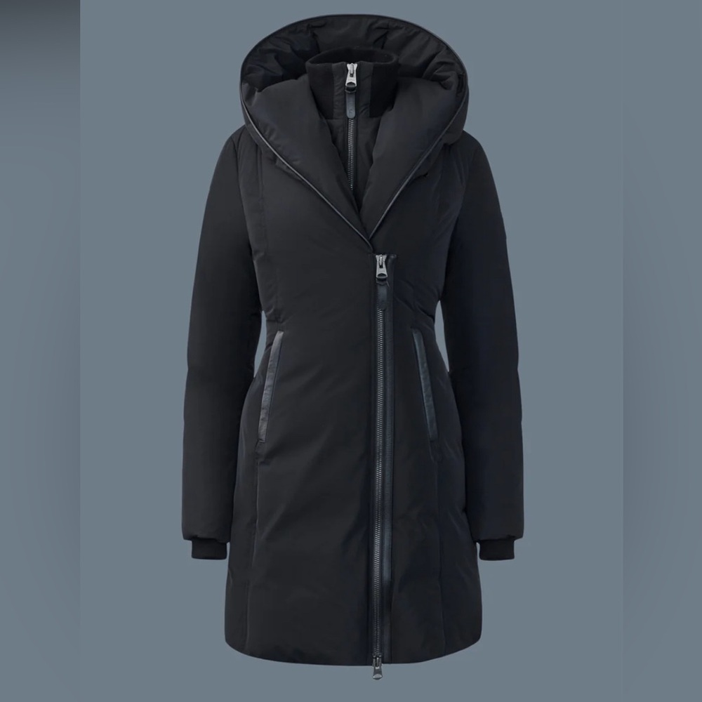 KAY Down coat with Signature Mackage Collar